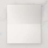 秋フローラカボチャ感謝祭テーブル座席表 プレイスカード (内部開封)