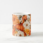 秋フローラカボチャ コーヒーマグカップ (中央)