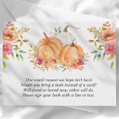 秋フローラカード用ベビーかぼちゃ手帳 エンクロージャーカード