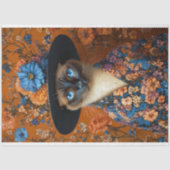 秋フローラシャメスキャットドレスデコップル 薄葉紙 (正面)