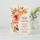 秋フローラスワッグブライダルシャワー招待 (スタンド正面)