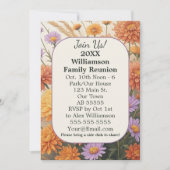 秋フローラデイジーカードファミリー懇親会カード シーズンカード (正面)