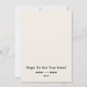 秋フローラデイジーカードファミリー懇親会カード シーズンカード (裏面)