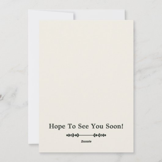 秋フローラデイジーカードファミリー懇親会カード シーズンカード (裏面)