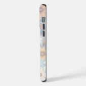 秋フローラハイランドカウズ iPhoneケース (左側面)