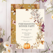 秋フローラパンプキンフレンドリジェニングディナーパーティー