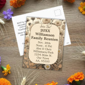 秋フローラファミリー懇親会葉書 シーズンポストカード