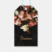 「秋フローラファンタジー」 ギフトタグ (裏面)