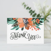 秋フローラフラットサンキュー サンキューカード (スタンド正面)