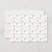 秋フローラフラットサンキュー サンキューカード (裏面)