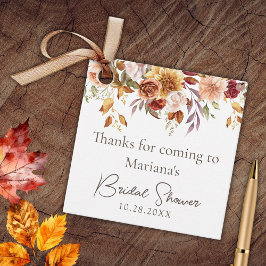 秋フローラブライダルシャワー フェイバータグ