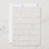 秋フローラブルガンディホワイトパンプキ結婚ンの詳細 招待状 (裏面)