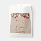 秋フローラブーケオンタウペフティングバッグ フェイバーバッグ (正面)