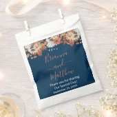 秋フローラブーケフライバッグ フェイバーバッグ (クリップ留めされた状態)