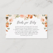 秋フローラベビー用ブック エンクロージャーカード (正面)