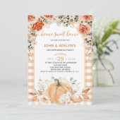 秋フローラホームスイートホームハウスウォーミングパーティー 招待状 (スタンド正面)