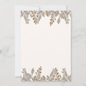 秋フローラボホフレンドシップ招待状 招待状 (裏面)