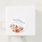 秋フローラボホブライダルシャワー フェイバータグ (インサイチュ)