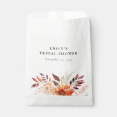 秋フローラボホブライダルシャワー フェイバーバッグ (正面)