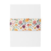 秋フローラモノグラ結婚ム病 招待状ベリーバンド (裏面例)