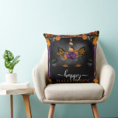 秋フローラユニコーン顔ハッピーハローウィン クッション (椅子)