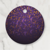 秋フローラユニコーン顔ハッピーハローウィン フェイバータグ (裏面)