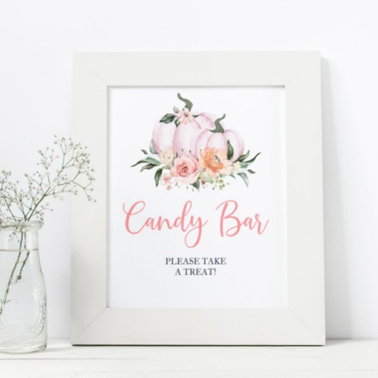 秋フローラリトルカボキンシャワーキャンディバー ポスター