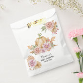 秋フローラリトルカボチャ赤ちゃんシャワー フェイバーバッグ (封をした状態)