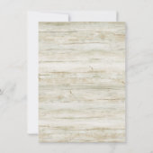 秋フローラレッドウォーター色マスタード葉詳細 招待状 (裏面)