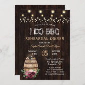 秋フローラワインバレルビンヤードリハーサルディナー 招待状 (正面/裏面)