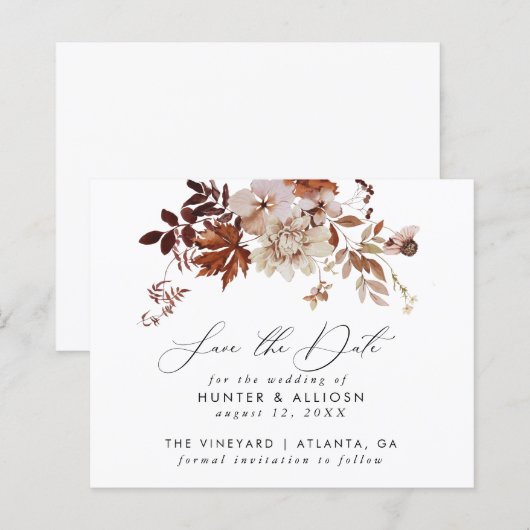 秋フローラ保存日付 (正面/裏面)