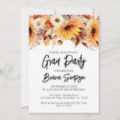 秋フローラ卒業党 招待状 (正面)