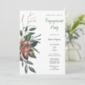 秋フローラ婚約パーティオータムワインサビット 招待状 (スタンド正面)