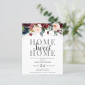 秋フローラ引っ越し祝いパーティーパーティの招待状 (スタンド正面)