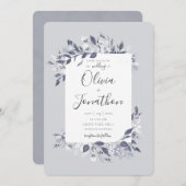 秋フローラ招待状 招待状 (正面/裏面)