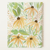 秋フローラ水彩ひまわり プランナー手帳 (裏面)