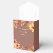 秋フローラ秋ブライダルシャワー フェイバーボックス (オープン)