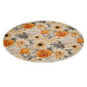 秋フローラ系列デザイン1 カッティングボード (角)