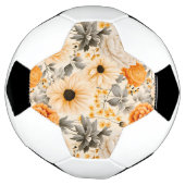 秋フローラ系列デザイン1 サッカーボール (回転)