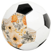 秋フローラ系列デザイン1 サッカーボール (3/4)