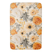 秋フローラ系列デザイン1 バスマット (正面縦)