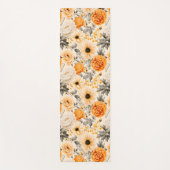 秋フローラ系列デザイン1 ヨガマット (正面)