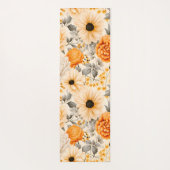 秋フローラ系列デザイン1 ヨガマット (裏面)