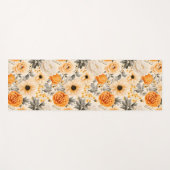 秋フローラ系列デザイン1 ヨガマット (正面(横))