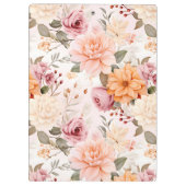 秋フローラ系列デザイン2 クリップボード (裏面)