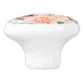 秋フローラ系列デザイン2 セラミックノブ (側面)