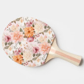 秋フローラ系列デザイン2 卓球ラケット (横)