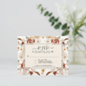 秋フローラ紅水色葉反応 招待状 (スタンド正面)