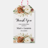 秋フローラ結婚のギフトラベル ギフトタグ (正面)