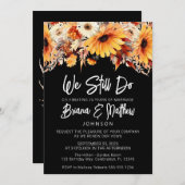 秋フローラ結婚の発願の更新 招待状 (正面/裏面)